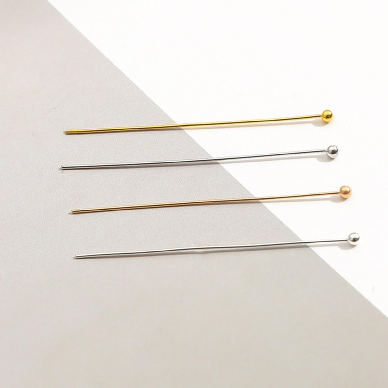 200 Metal End Head Findings fo - Eyepin Ball End review and price