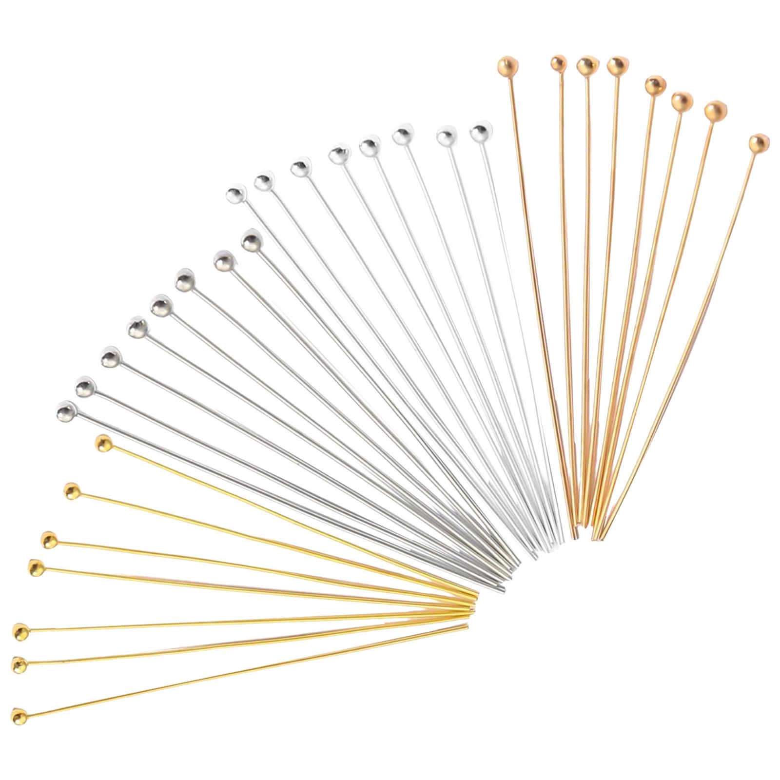 200 Metal End Head Findings fo - Eyepin Ball End review and price