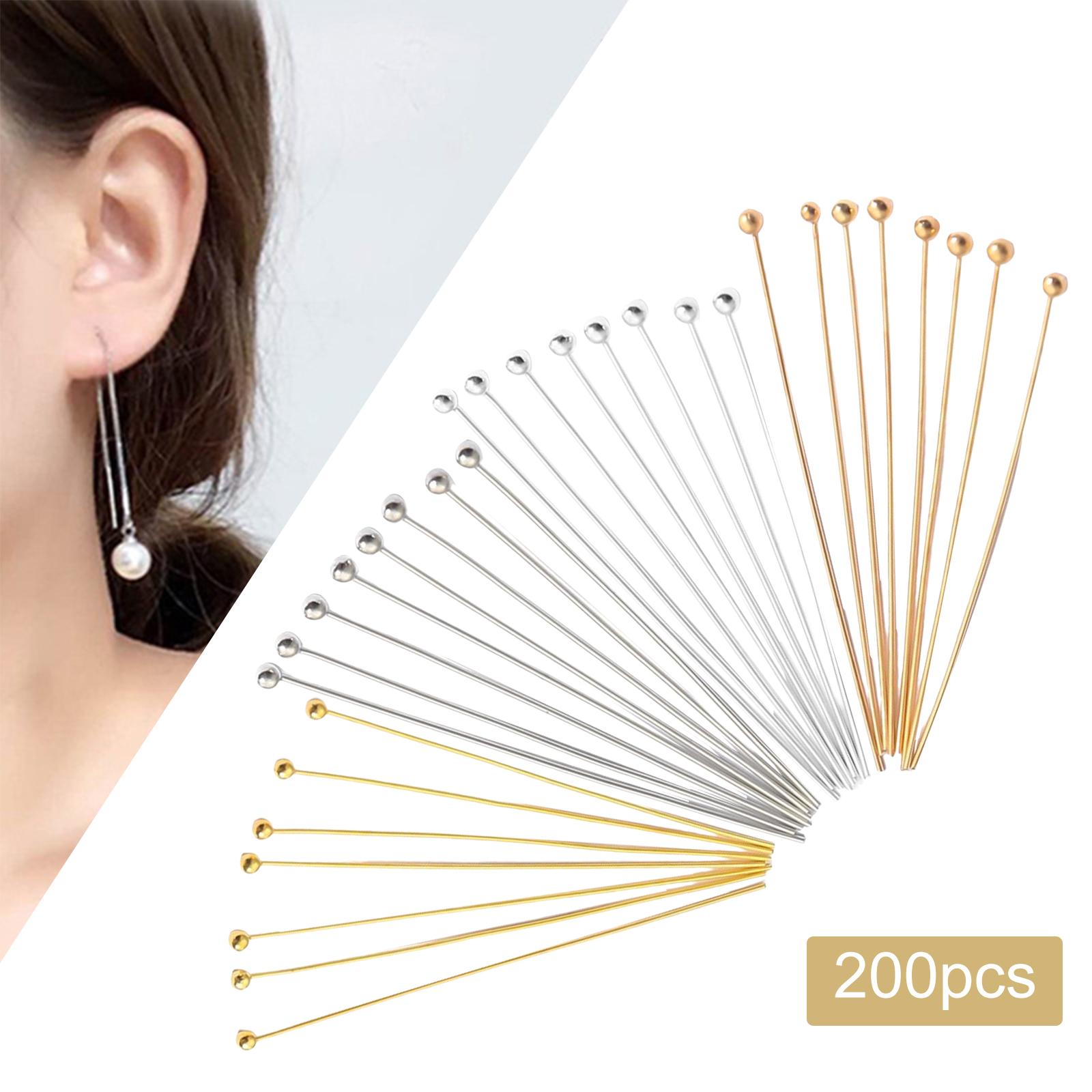 200 Metal End Head Findings fo - Eyepin Ball End review and price
