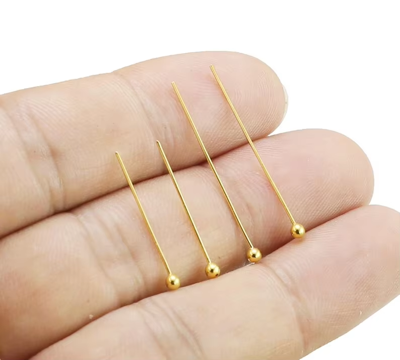 100pcs Ball Head Pin, Brass Ey - Eyepin Ball End review and price