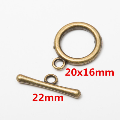 10set Alloy Metal OT Toggle Cl - Toggle Clasp Gold review and price