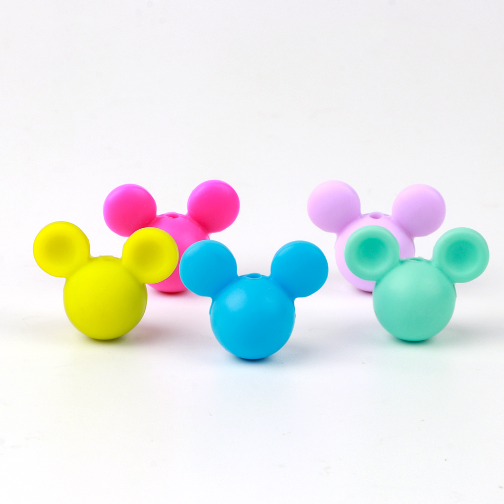 10pcs Silicone Beads Mouse Hea - Jewelry Making Jig review and price