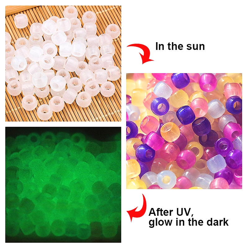 6*8mm UV Changing Reactive Acr - Jewelry Making For 5 Year Old review and price