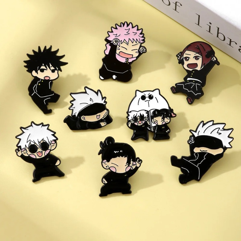 8pcs Anime Itadori Yuji Enamel - Jewelry Making Kits review and price