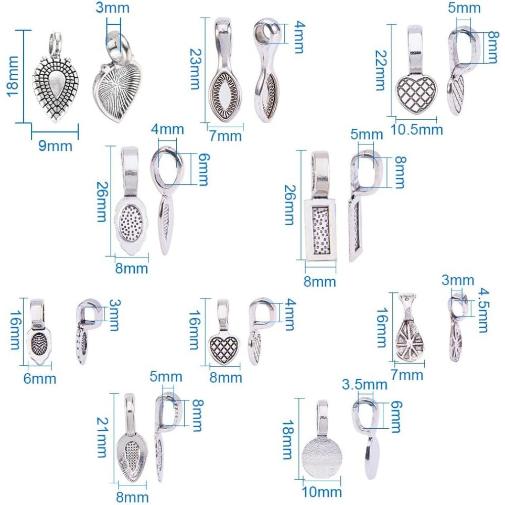 200 Pieces 10 Style Tibetan Si - Jewelry Making Kits review and price