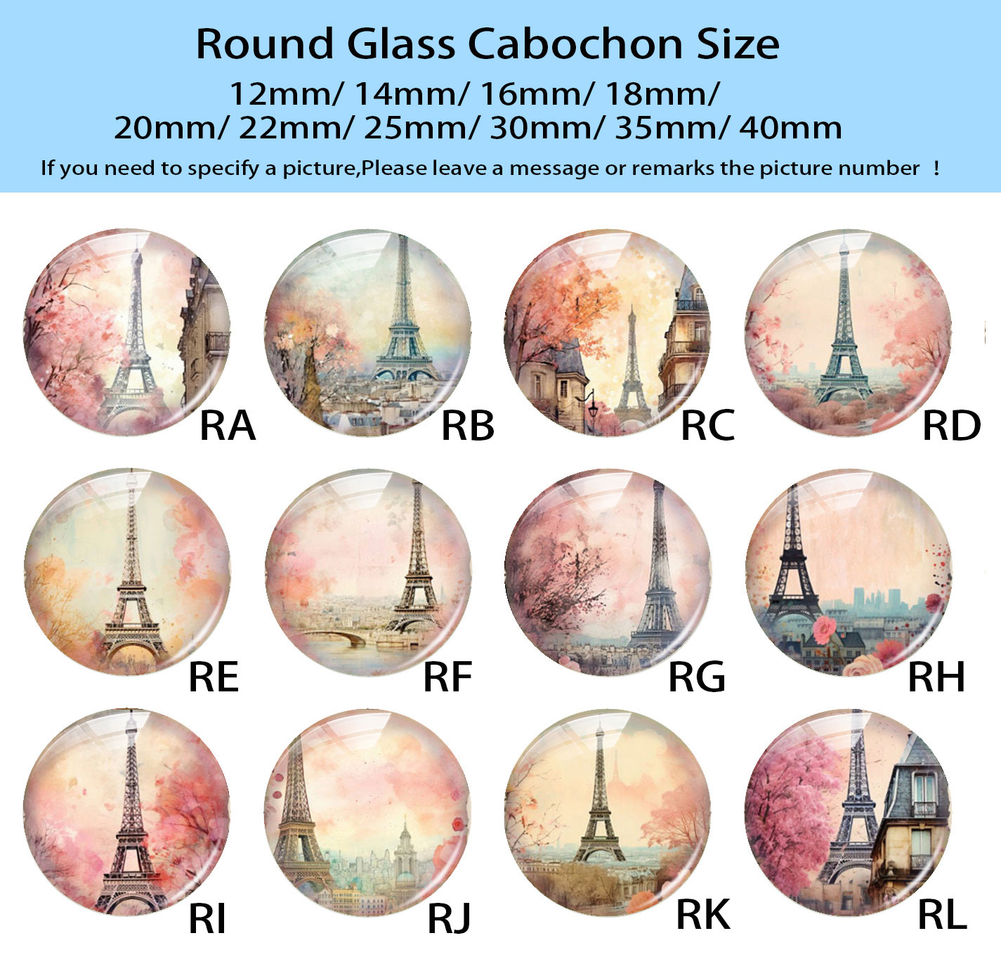Random Mixed Round/Oval/Square - Jewelry Making Paris review and price