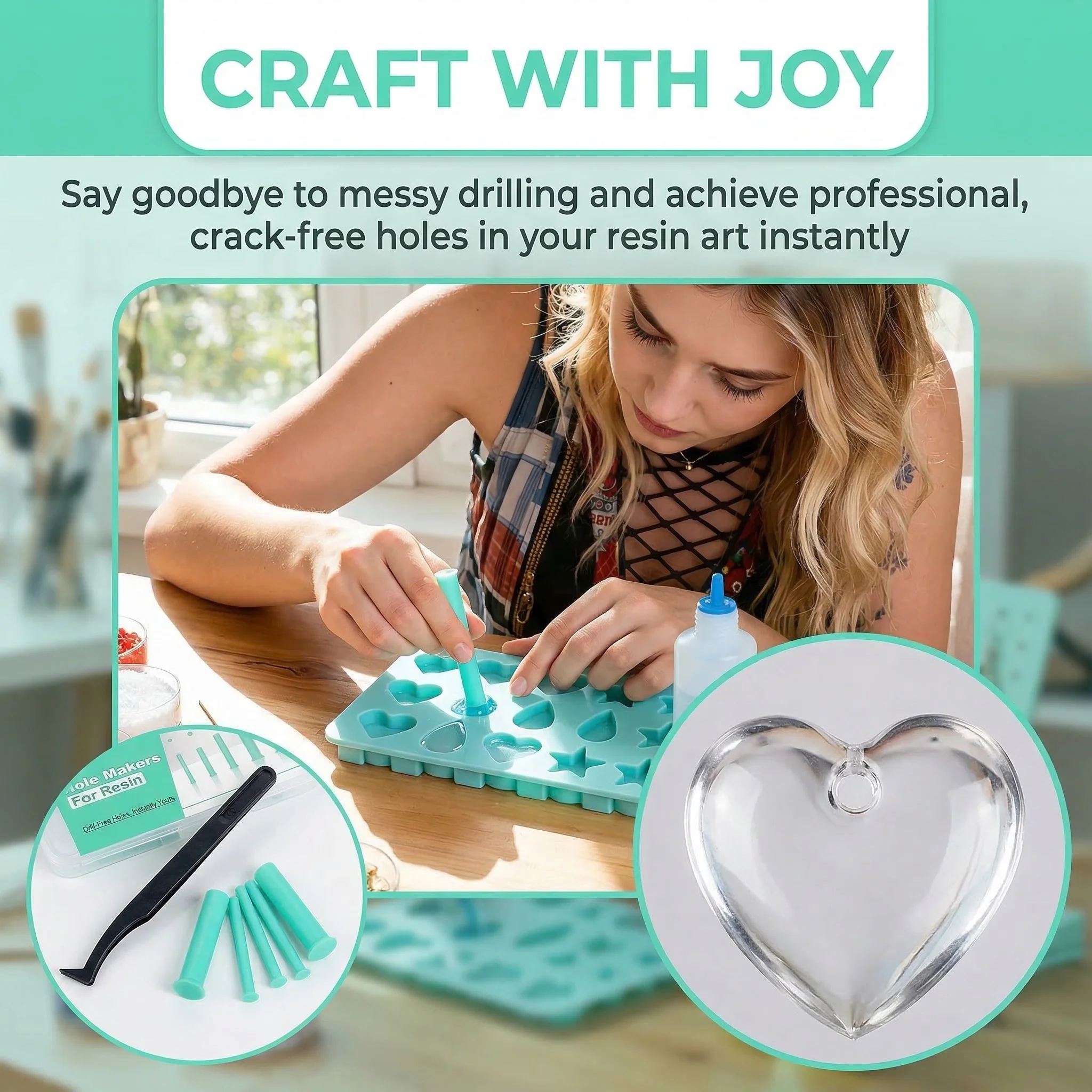35pcs Resin Hole Opener Kit 2- - Jewelry Making Techniques review and price