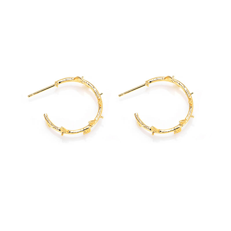 6PCS 18K Gold Color Brass with - Jewelry Making Earring Supplies review and price