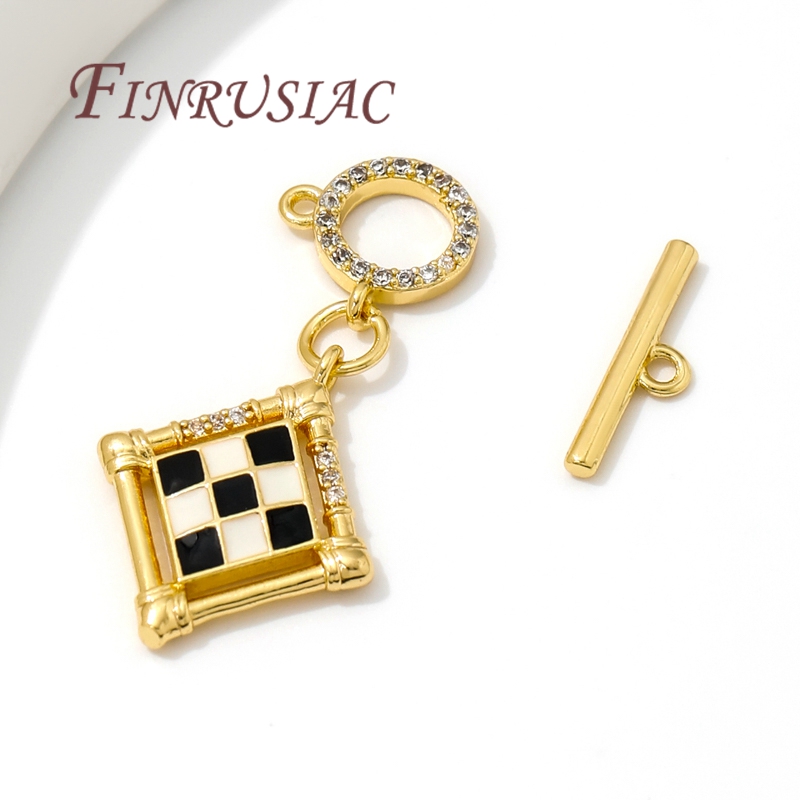 18K Gold Plated Toggle Clasps  - Toggle Clasp Gold review and price