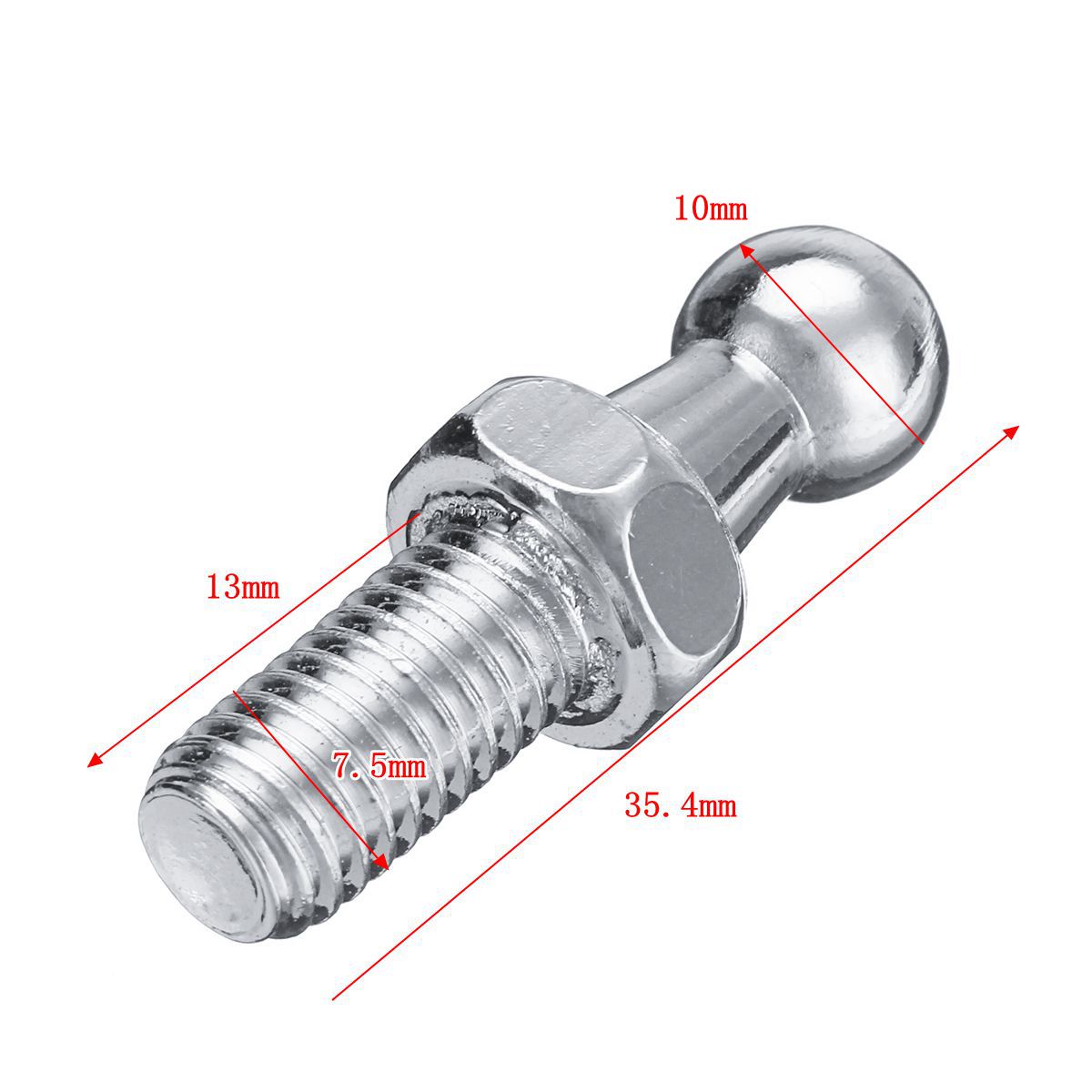 10mm M8 Boot Bonnet Gas Strut  - Eyepin Ball End review and price