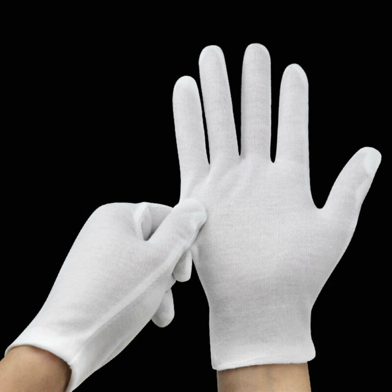 24PCS White Gloves 12 Pairs So - Jewelry Making Gloves review and price