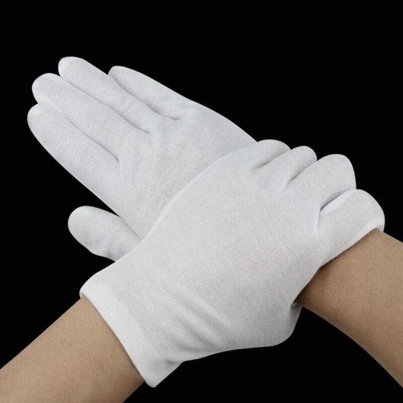 24PCS White Gloves 12 Pairs So - Jewelry Making Gloves review and price