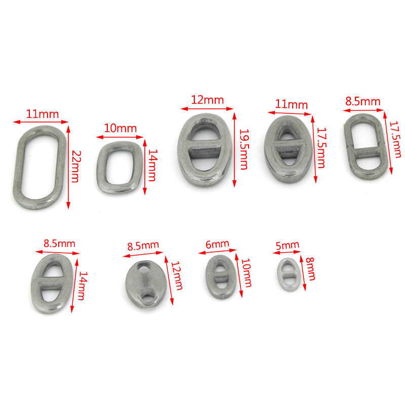 10Pcs Stainless Steel Double H - Jewelry Making Hardware review and price