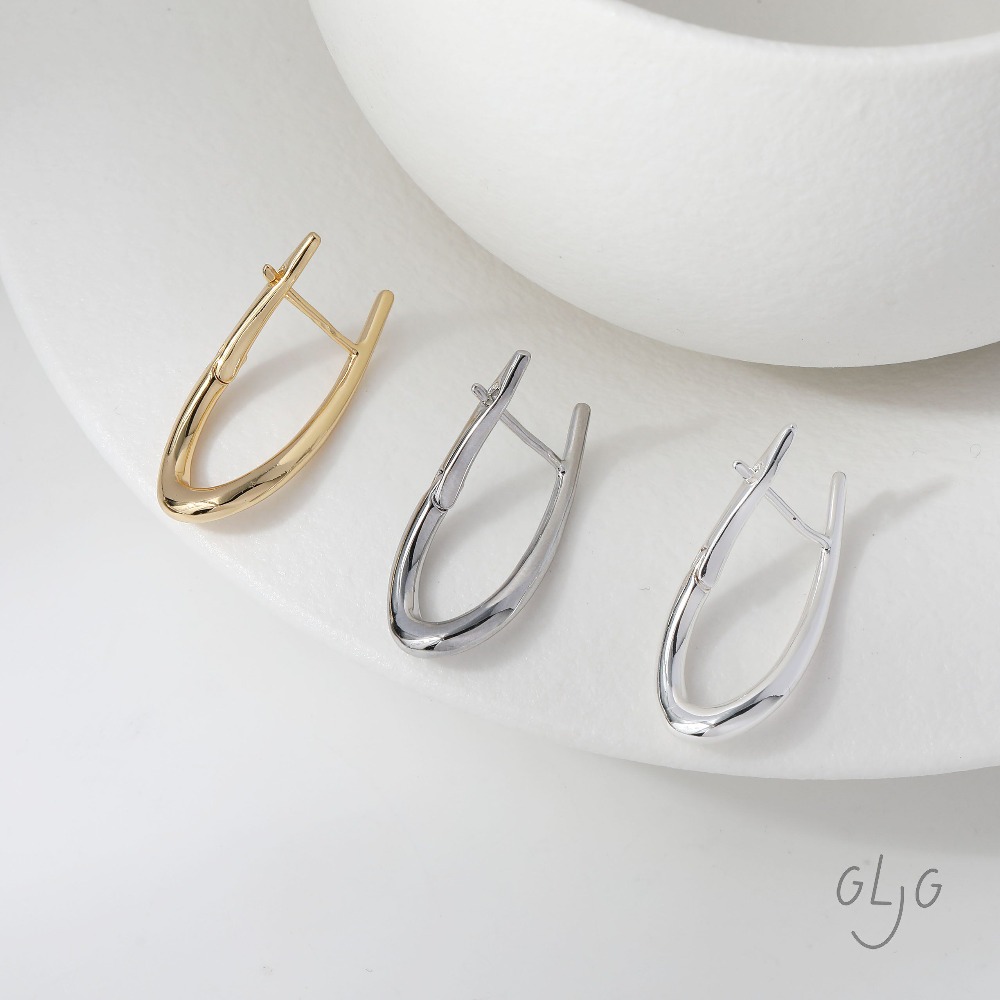 4PCS Twisted Shape Ear Studs D - Jewelry Making Earring Supplies review and price