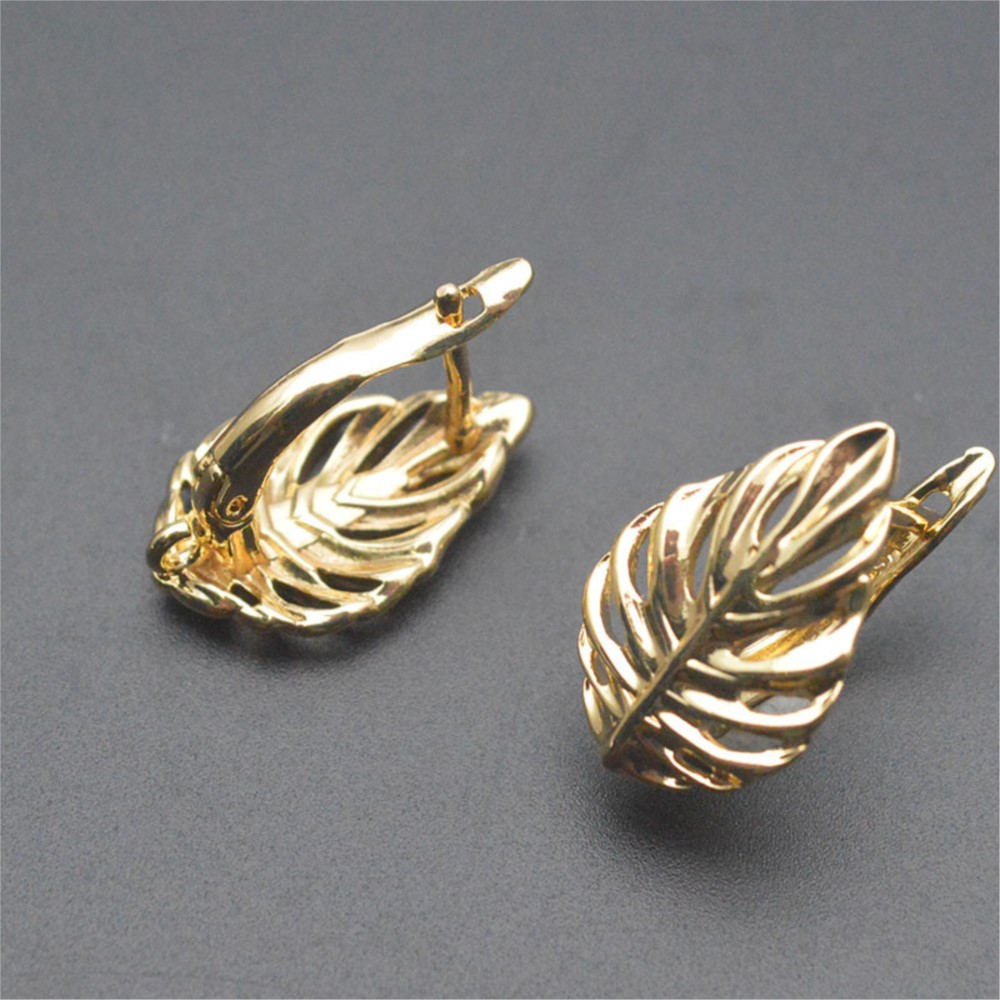 1/2Pcs 18K Gold Plated Brass L - Jewelry Making Earring Supplies review and price