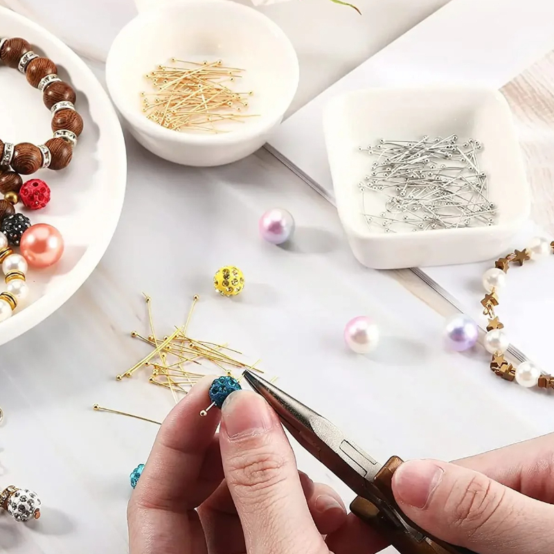 100pcs Stainless Steel Ball Pi - Jewelry Making Jig review and price