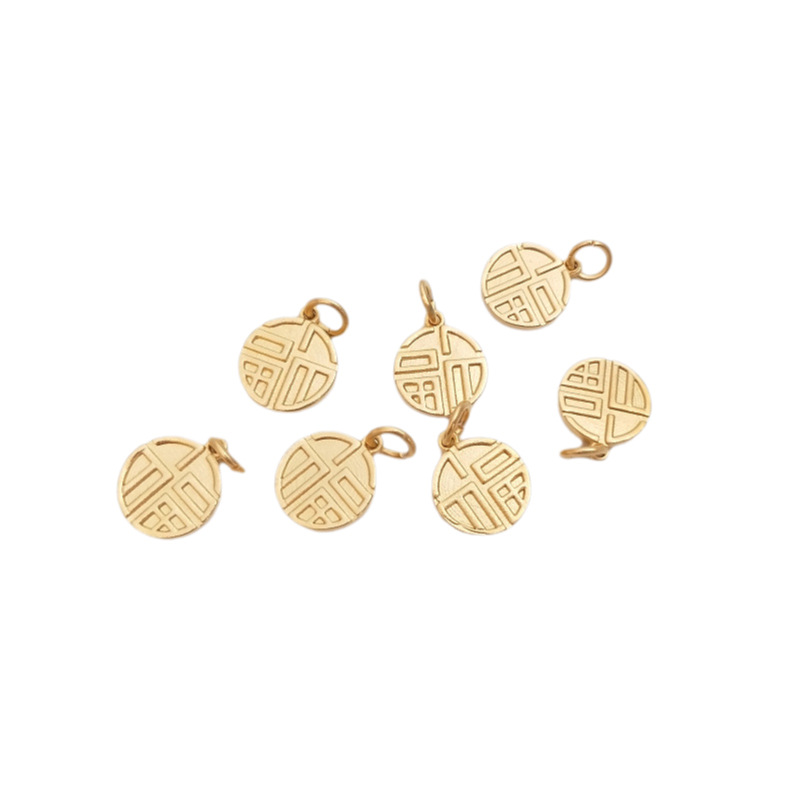 Vietnam Sand Gold Fu Character - Jewelry Making Vietnam review and price