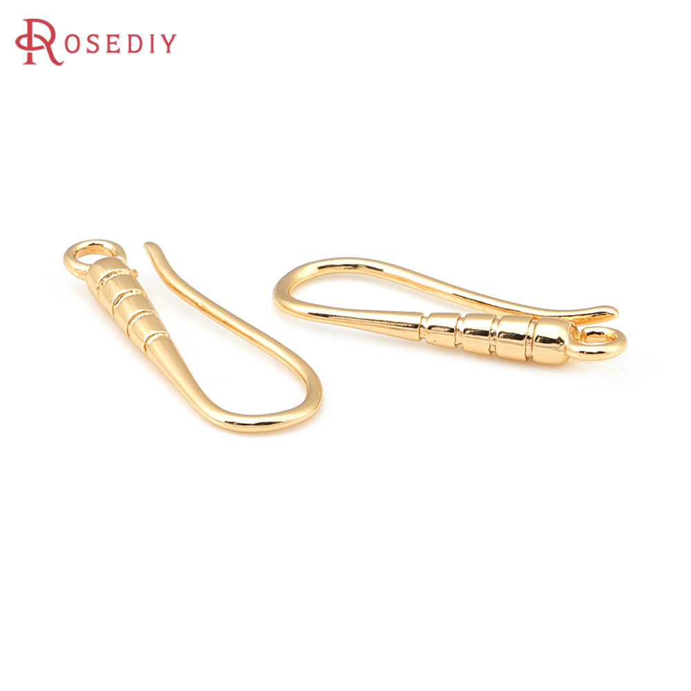10PCS 19.5x7MM 18K Gold Color  - Jewelry Making Earring Supplies review and price