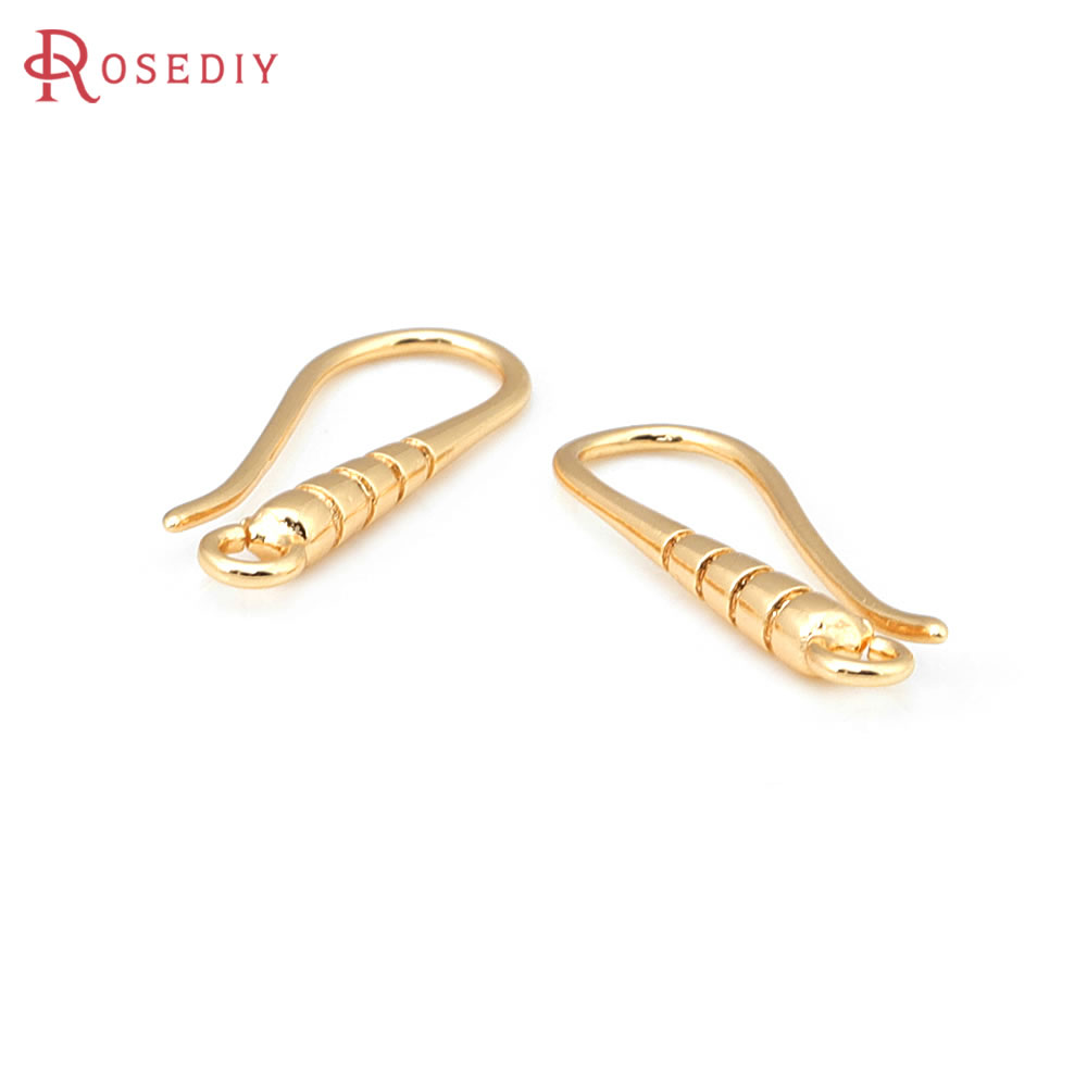 10PCS 19.5x7MM 18K Gold Color  - Jewelry Making Earring Supplies review and price