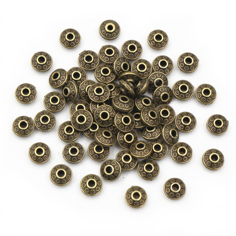 100pcs 6x6x3.5mm Bronze Antiqu - Eyepin Ball End review and price