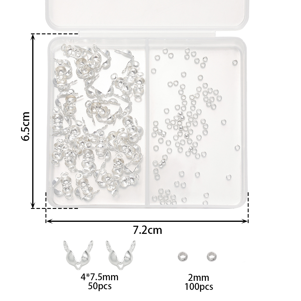 150pcs/Box 18K Gold Color Plat - Jewelry Making Box review and price